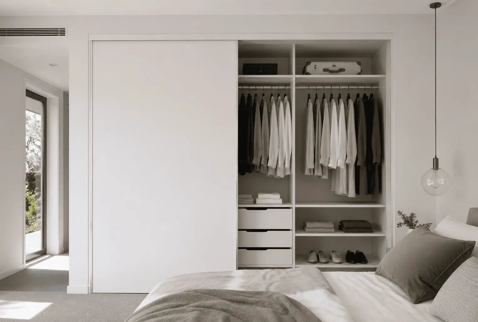 Custom built-in wardrobes Geelong - sliding door and walk-in robe systems by Fitted Geelong